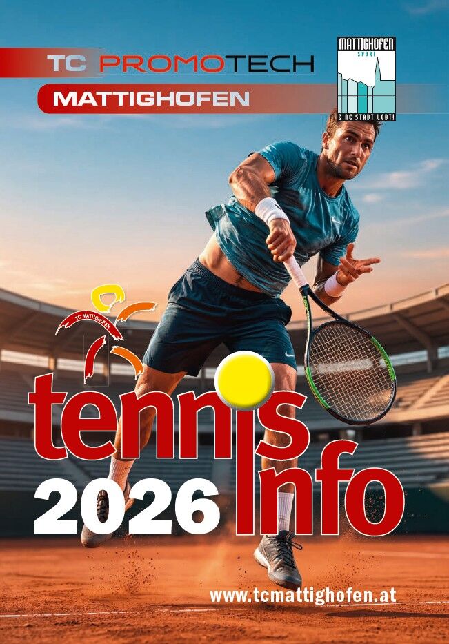 Titelseite Tennisheft 2026