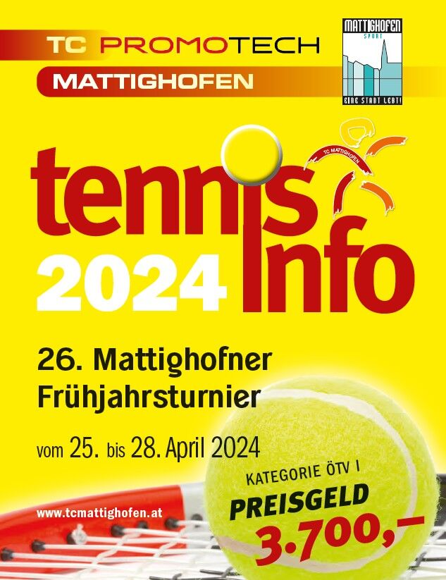 Titelseite Tennisheft 2024